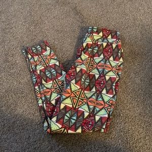 Lularoe girls stained glass one size fits most leggings